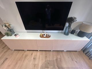 Aparador modular TV blanco  1,80