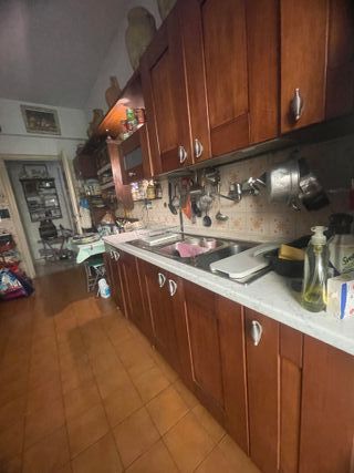 Arredo completo cucina noce massello