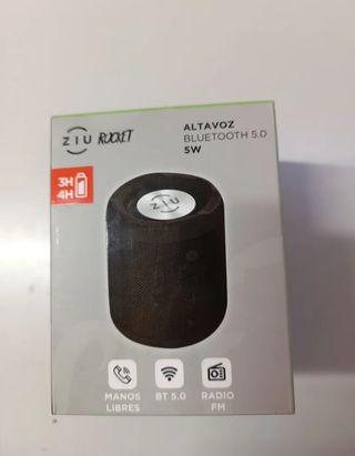 Altavoz Bluetooth Ziu Rocket Negro