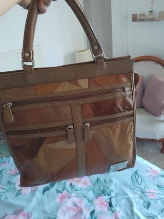 Bolso D&G Marrón Patchwork
