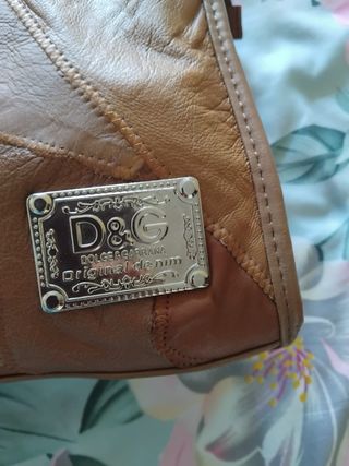 Bolso D&G Marrón Patchwork