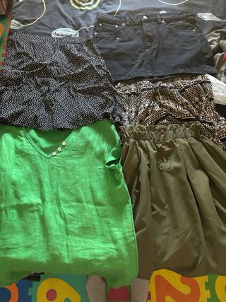 Vestido varios y faldas