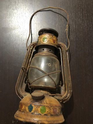 Lampada a olio/cherosene vintage
