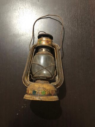 Lampada a olio/cherosene vintage