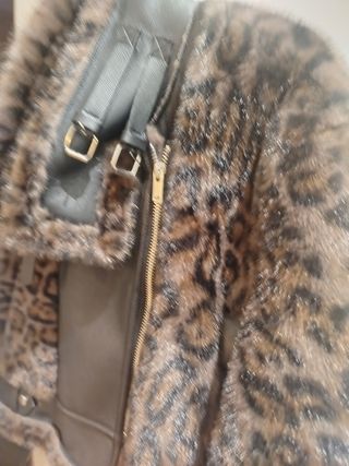 Chaqueta de mujer con estampado de leopardo