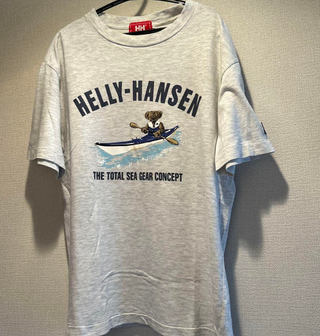 Camiseta Helly Hansen Gris Oso Kayak