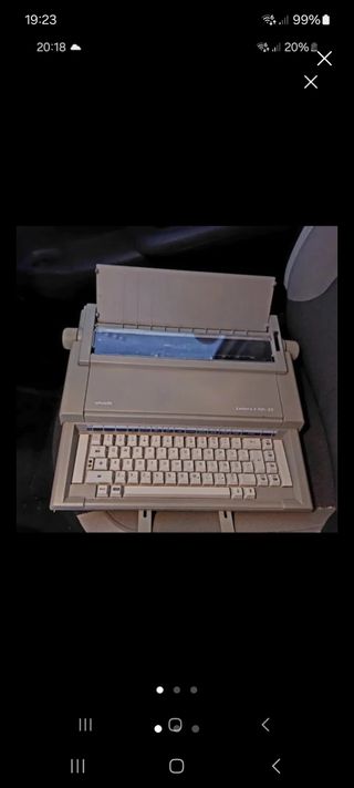 Máquina de escribir Olivetti Lettera 201-TX
