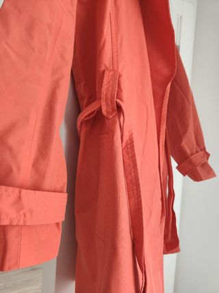 Gabardina Zara Naranja
