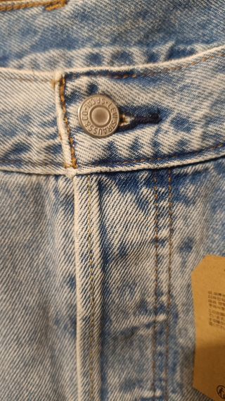 Falda Larga Vaquera Levi's Azul