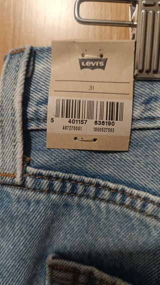 Falda Larga Vaquera Levi's Azul