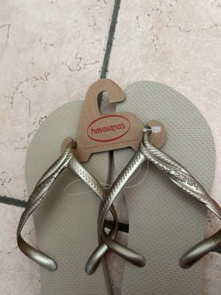 Infradito Havaianas donna oro taglia 37