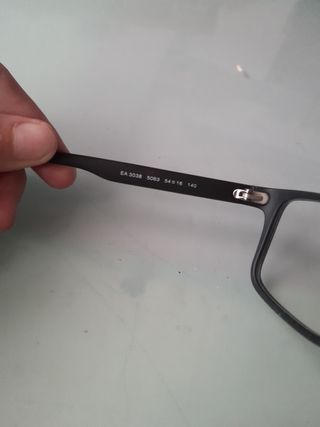 Gafas Emporio Armani Hombre Negras