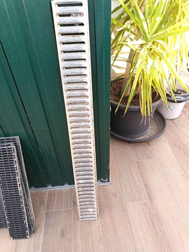 Rejillas para canaletas de desagüe