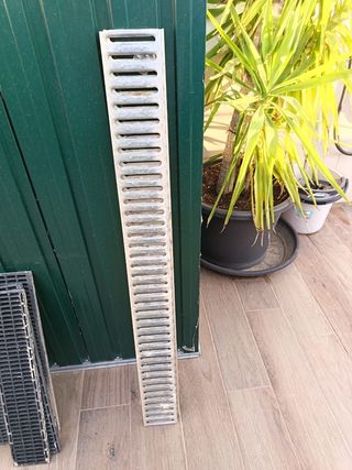 Rejillas para canaletas de desagüe