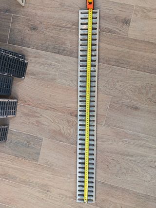 Rejillas para canaletas de desagüe