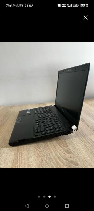 Portátil Toshiba Negro i5 tiene 4 ram y 500 Hd