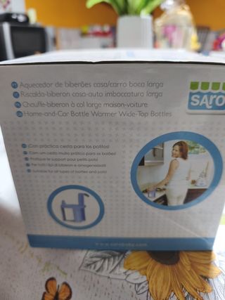 Calienta biberones Saro.