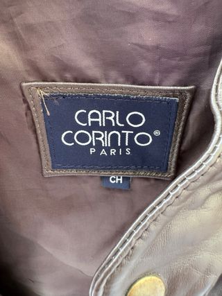 Cazadora de Piel para Hombre Marrón