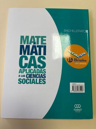 Matemáticas aplicadas a las Ciencias Sociales 2Bac