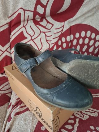 Zapatos de piel Yokono