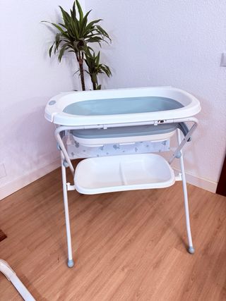 Bañera cambiador plegable para bebé