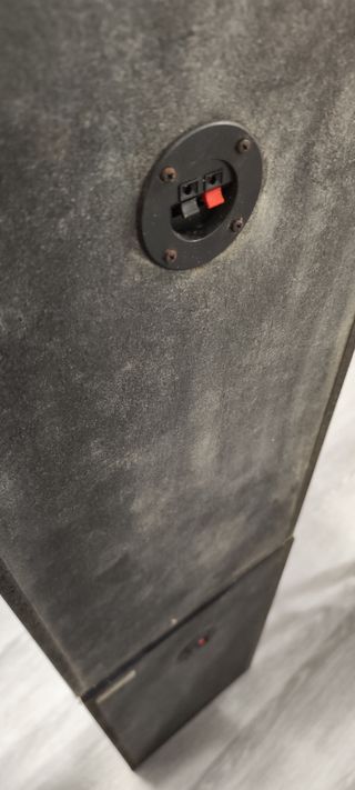 Altavoces Sanyo Negros