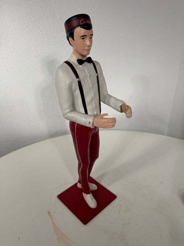 Statua espositore pubblicitario Cartier