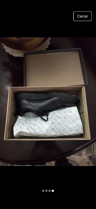 Zapatos de piel Lumberjack negros