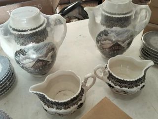 Juego de té/café La Cartuja de Sevilla