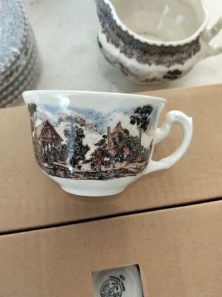 Juego de té/café La Cartuja de Sevilla