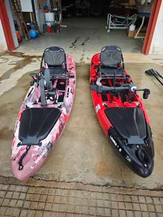 Kayak Tridente con Pedales y Asiento