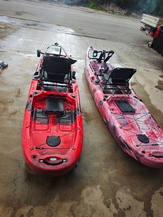Kayak Tridente con Pedales y Asiento
