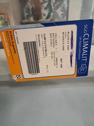 Ventana Climalit 4mm y 6mm 70cmx 122cm.