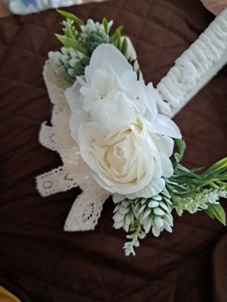 Cesta para flores de boda