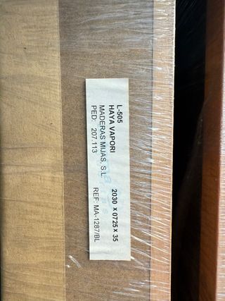 2 puertas haya vaporizada izquierda