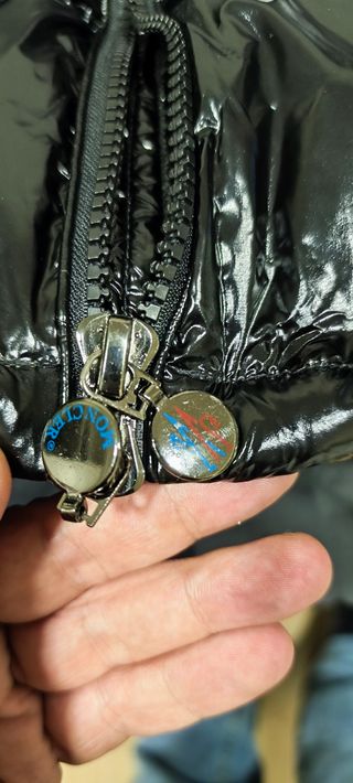 Plumas Moncler Maya Chaqueta Negra Talla L Nuevo