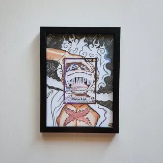 Cornice One Piece Luffy OP09-061 V.2 13x18 Arte