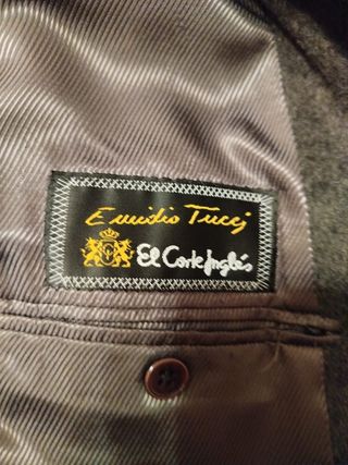 Abrigo Emilio Tucci Hombre Gris