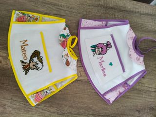 Babero Picapiedras Bambam