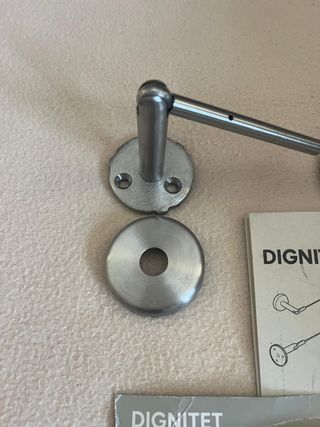 Sirga para colgar cortinas DIGNITET de acero inox.
