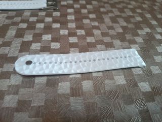 Correa de reloj 24 mm blanca