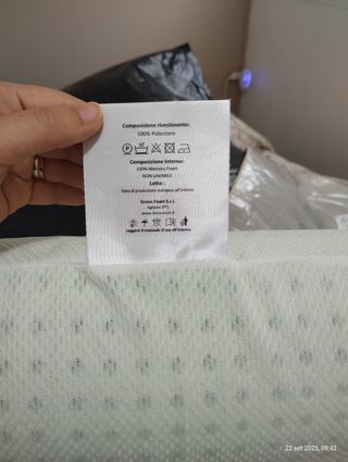 Cuscino Memory Foam Bio Cuscini