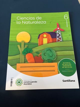 libro ciencias de la naturaleza para 6 de primaria