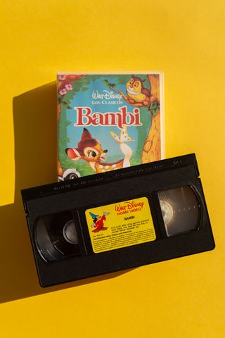 VHS Bambi Clásicos Disney Español