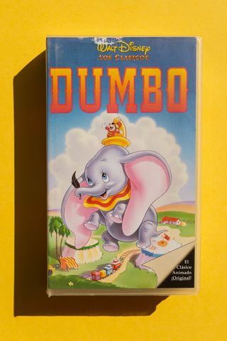 Dumbo VHS Disney Clásicos Español