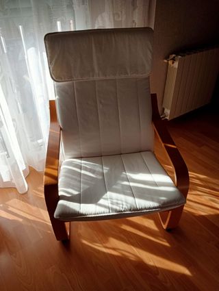 Sillón Poäng Ikea Blanco