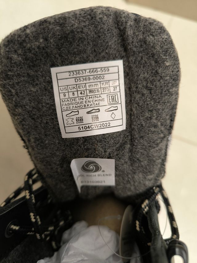 Botas Levi's Torsten Quilted Negras T:42(US9)