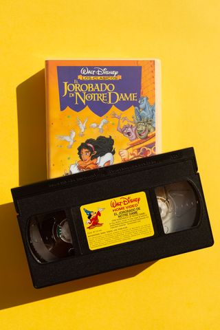 El Jorobado de Notre Dame VHS Disney Español