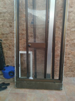 Puerta y ventana aluminio oferta urge la venta