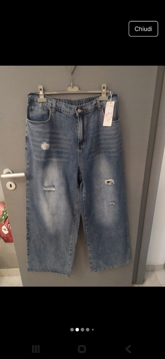 Jeans donna strappati